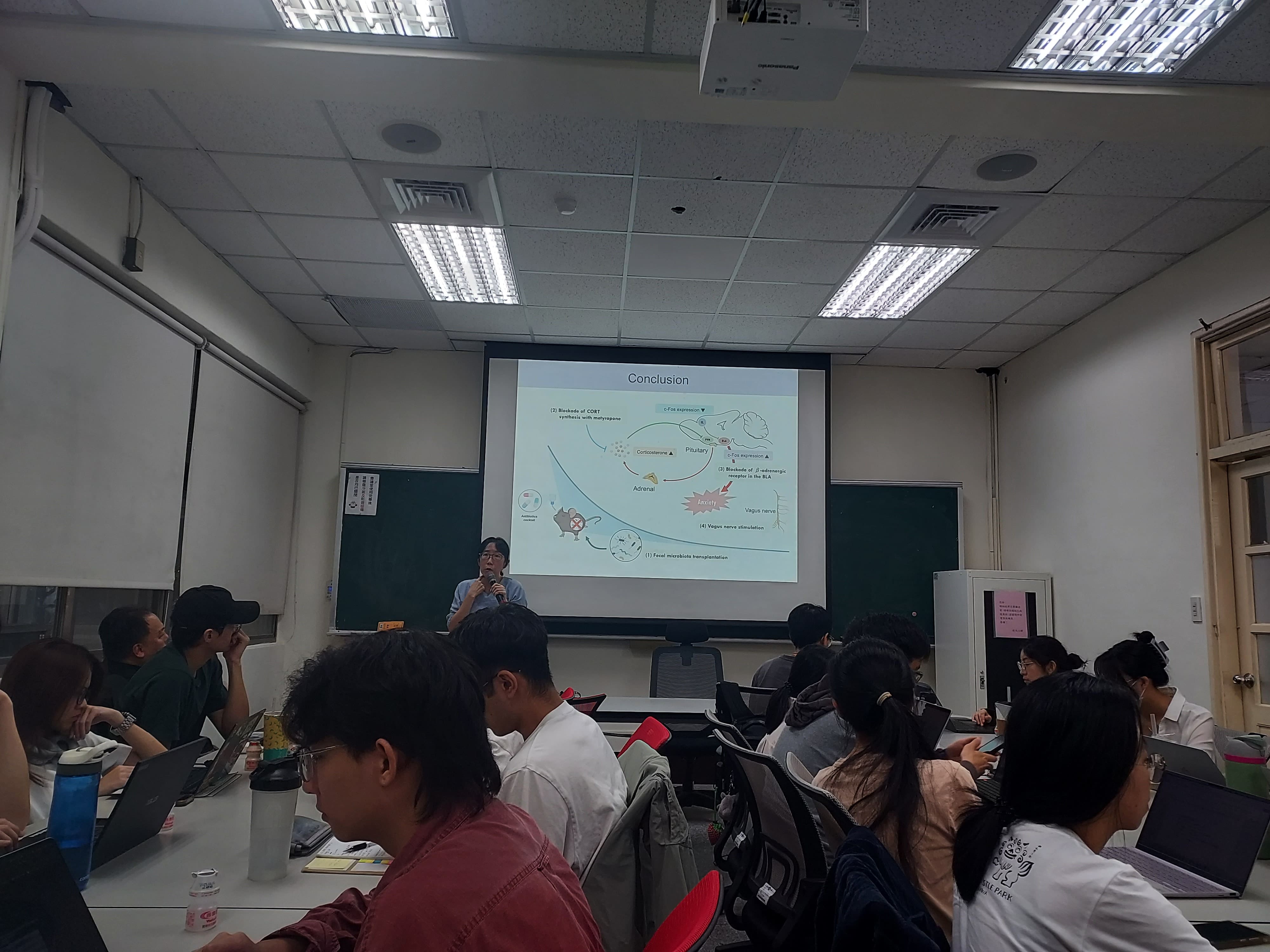 心理系演講–從心理學到神經生物學